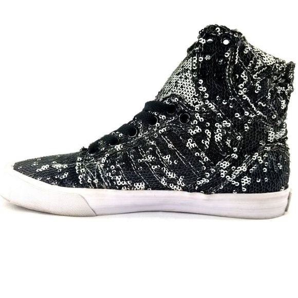 Supra Women's Shoes Skytop Skate Sequence Black - Picture 3 of 8